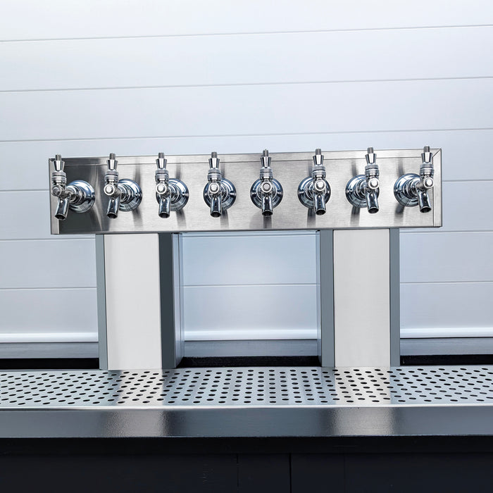 Stainless Steel Octagon Beer Tower - Commercial Draft System