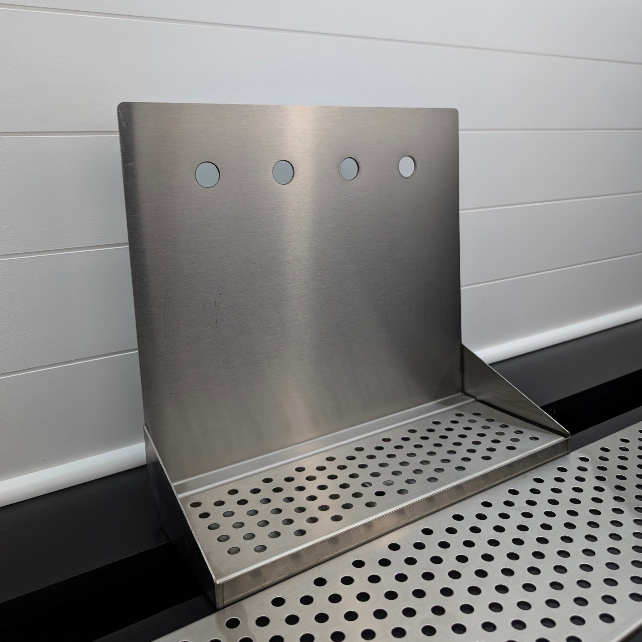 4 Hole Wall Mounted Drip Tray 