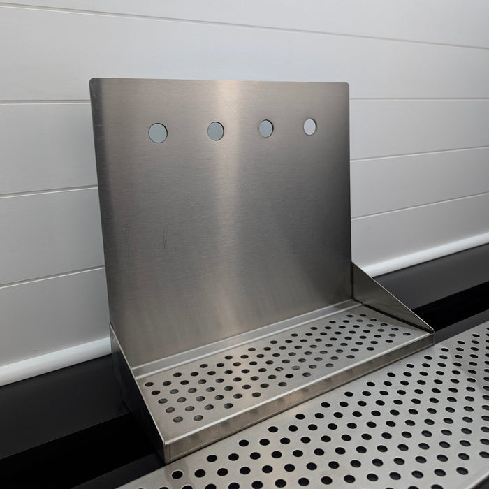 4 Hole Wall Mounted Drip Tray 