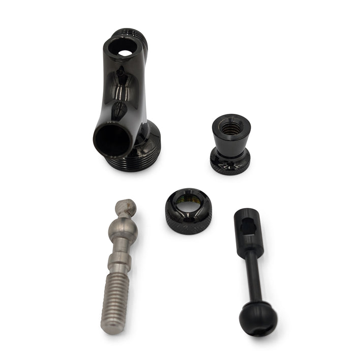 Black PVD Stainless Steel Beer Faucet Components