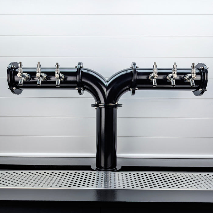 Black Pipe Tower 6 faucet