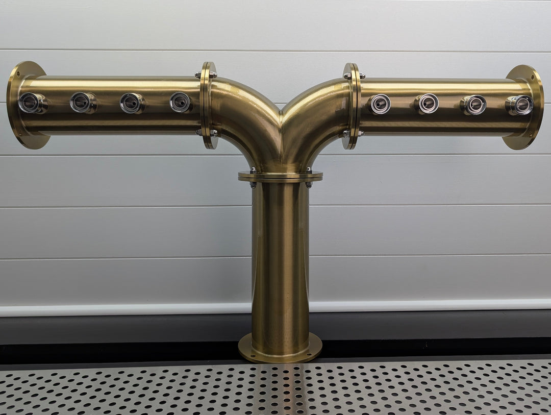 Gold Draft Beer Tower