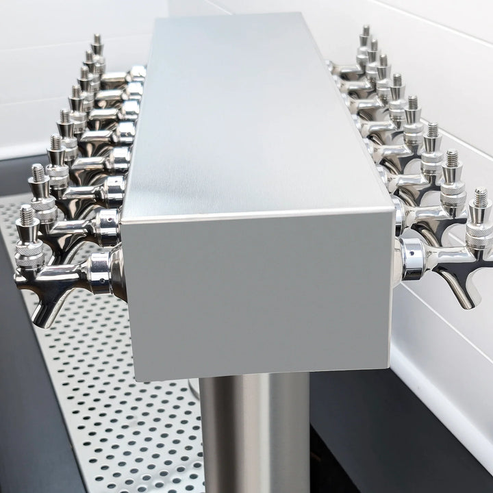 Dual-Sided Glycol-Ready Beer Tower – 16 to 60 Faucets