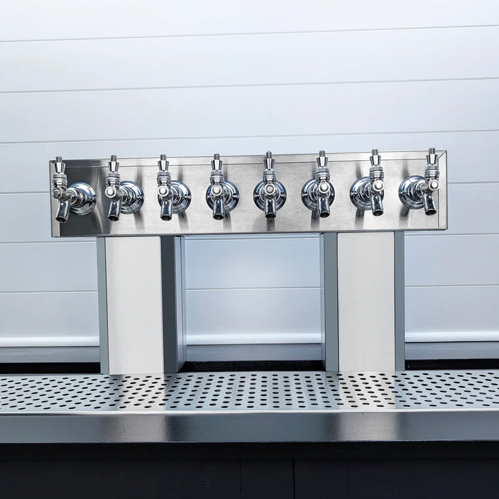 Stainless Steel Octagon Beer Tower - Commercial Draft System