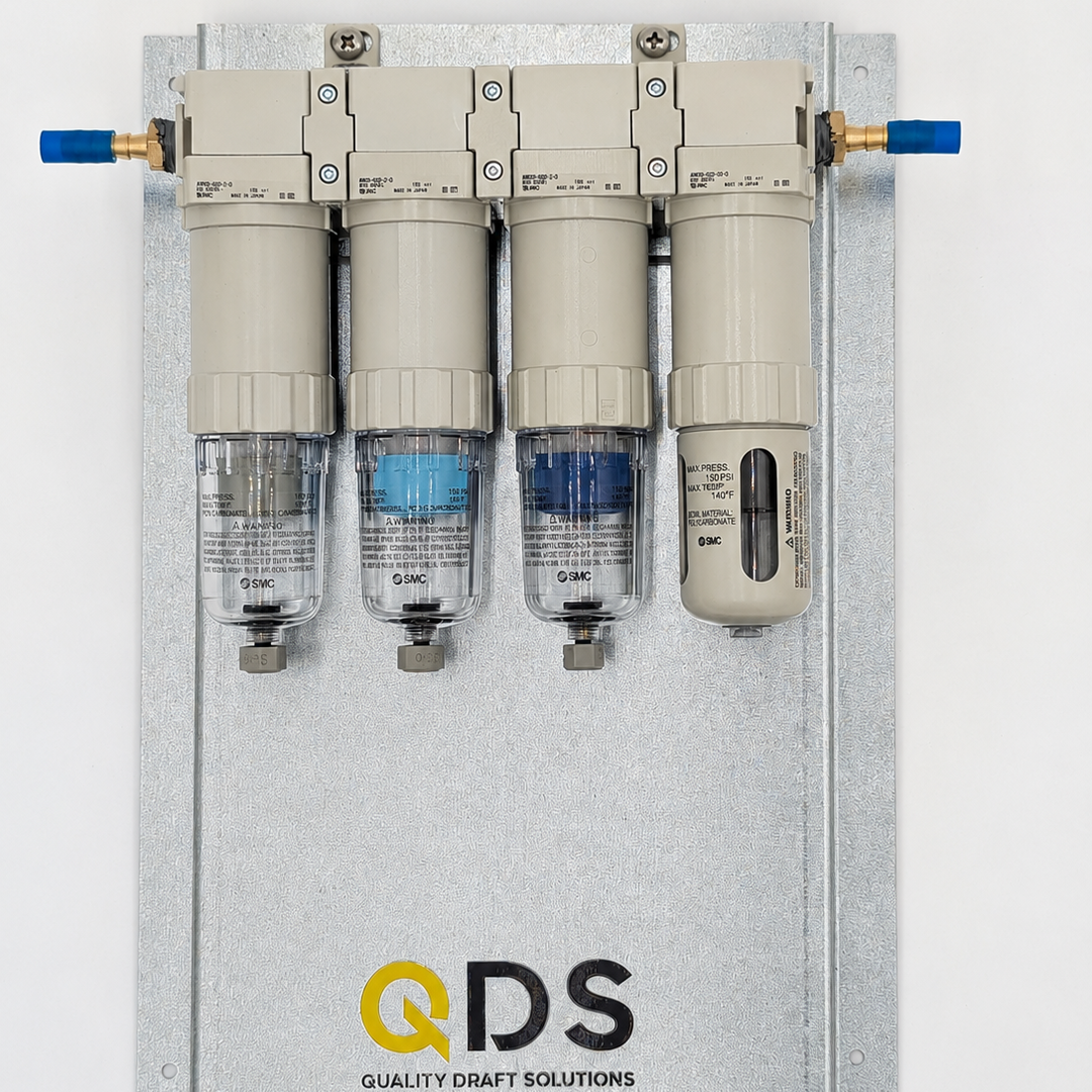 SMC 4 stage air filtration system Infusion Pro Series