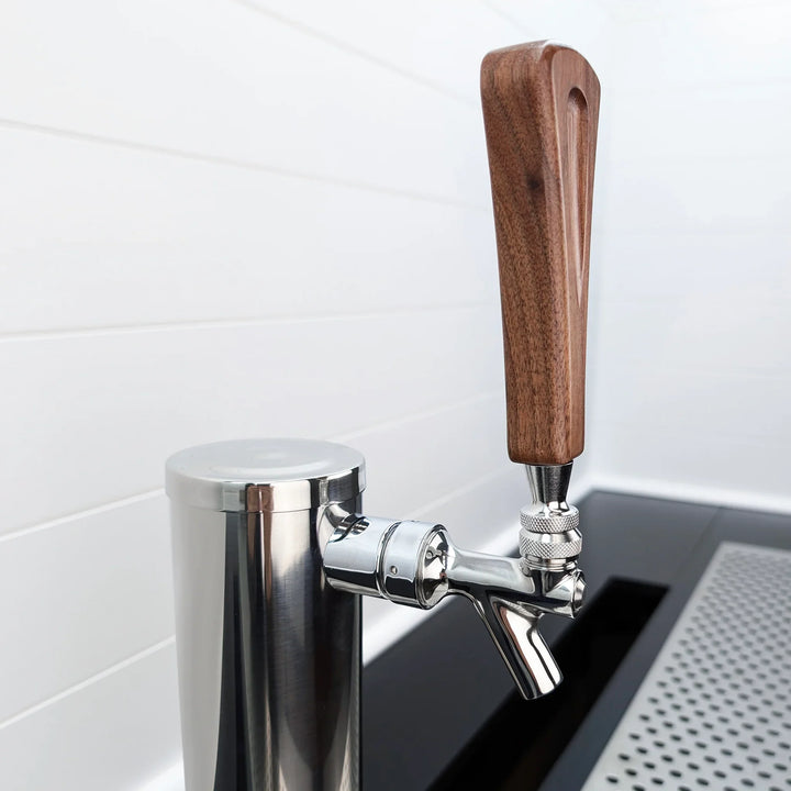 Solid Walnut Wood Tap Handle 5" or 7"