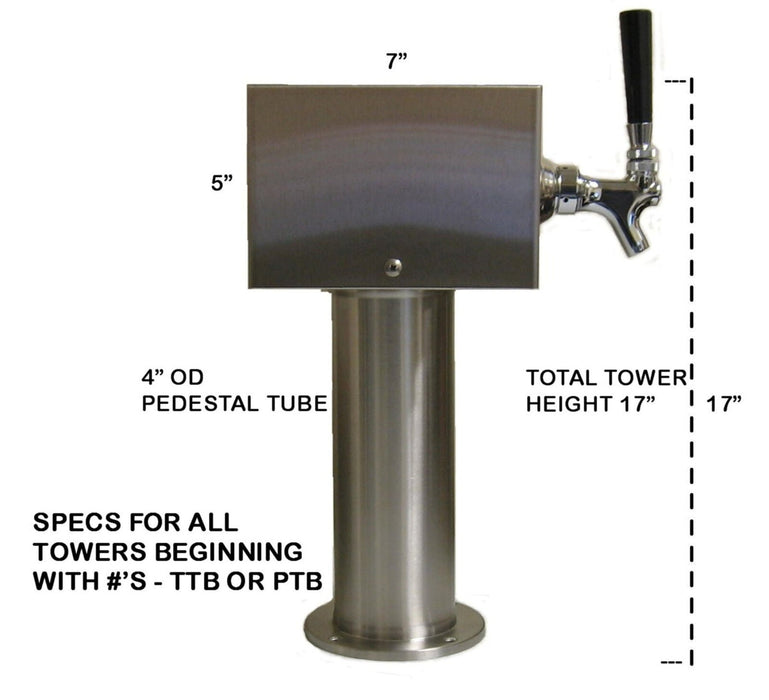 4" Beer Tower specifications