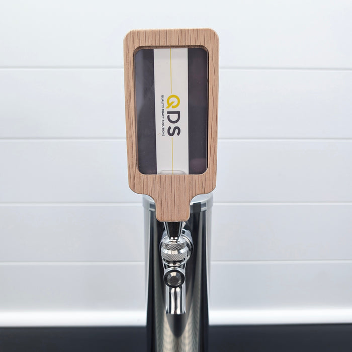 Solid Oak Removable Cover Beer Tap Handle