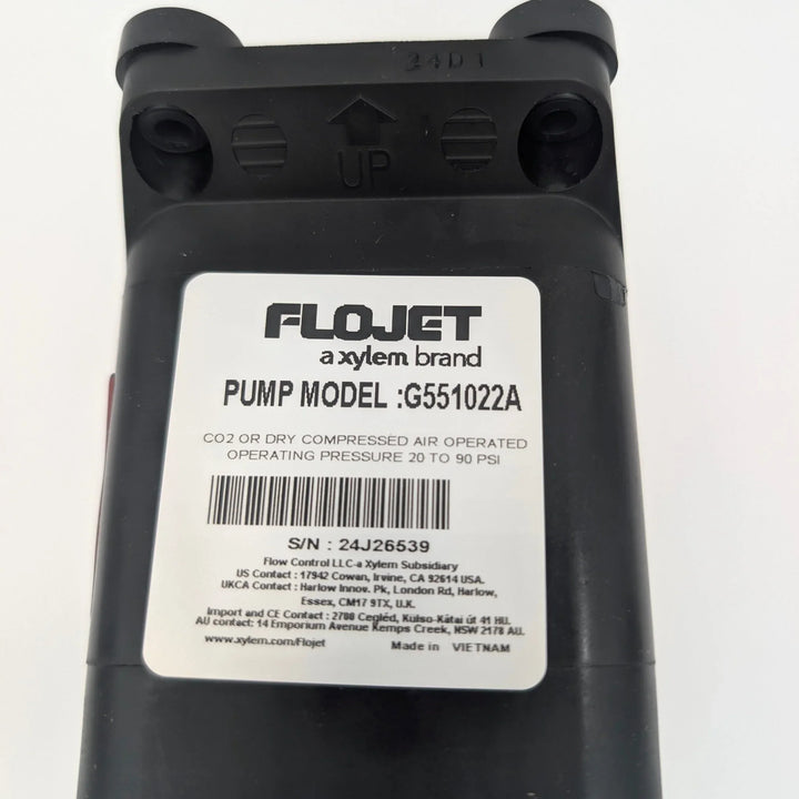 Top FloJet Pump 1022A