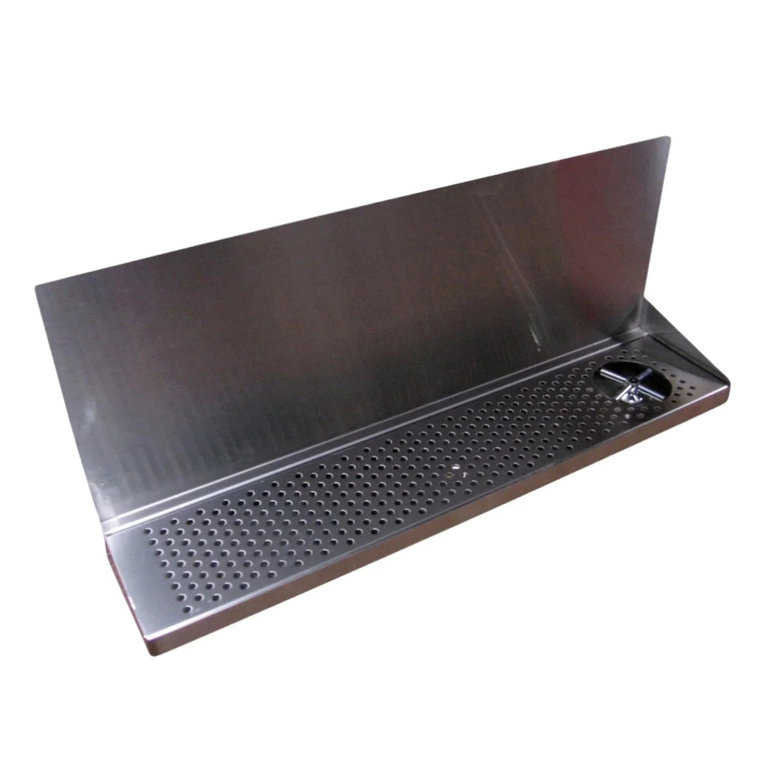 Wall Mount Drip Tray with Rinser QDS