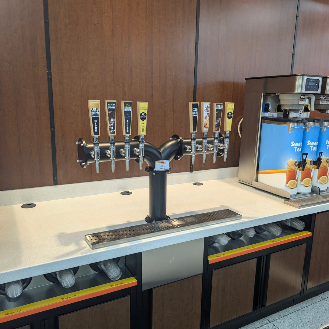 Wallys 8 faucet draft system